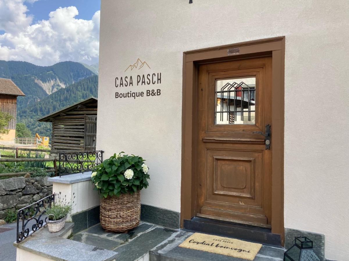 Casa Pasch - Boutique Bed And Breakfast In Cumpadials Sumvitg Exteriör bild