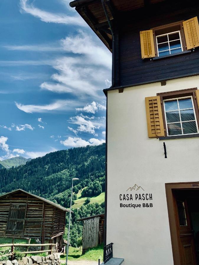 Casa Pasch - Boutique Bed And Breakfast In Cumpadials Sumvitg Exteriör bild